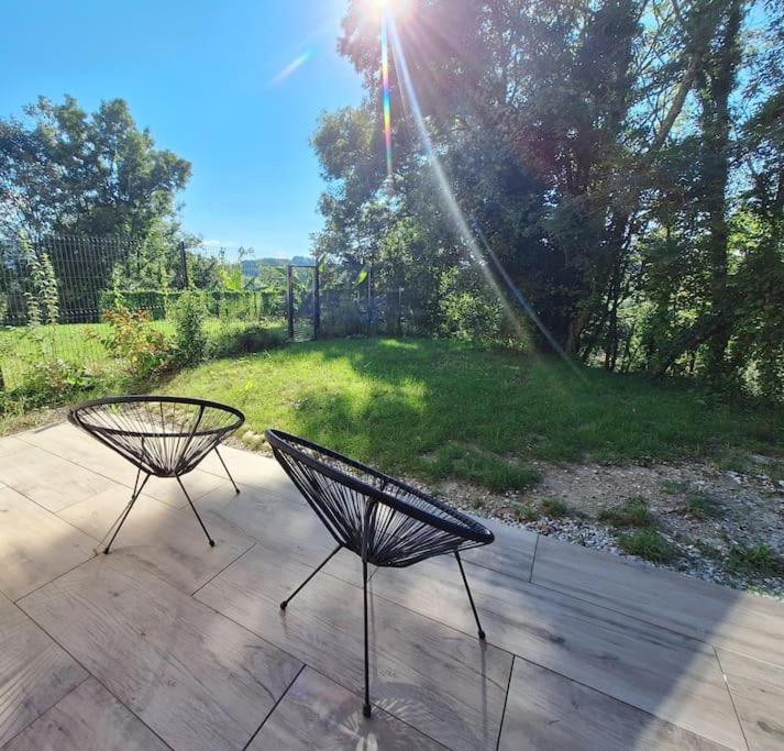 Logement Neuf A 2 Pas Du Lac La Bridoire Dış mekan fotoğraf